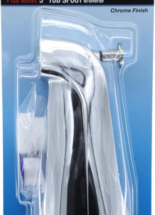 Danco Tub Spout with Diverter, Metal, Chrome (88703)