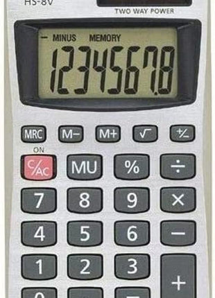 Casio HS-8V Hand-Held Solar Calculator