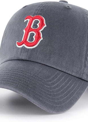 47 Brand MLB Vintage Navy Primary Logo Clean Up Adjustable Baseball Cap Hat, Adult One Size Fits All
