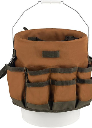 Bucket Boss The Bucketeer Bucket Tool Organizer in Brown, 10030