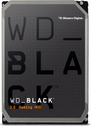 Western Digital 6TB WD_Black Performance Internal Hard Drive HDD - 7200 RPM, SATA 6 Gb/s, 256 MB Cache, 3.5 inch - WD6004FZBX