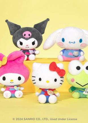 Jazwares Hello Kitty Series 1 Plush - Hoodie Fashion and Bestie Accessory - Officially Licensed Sanrio Hello Kitty and Friends Product from
