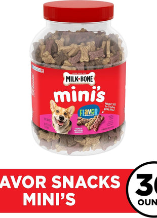 Milk-Bone Mini's Flavor Snacks Dog Treats, 36 Ounce