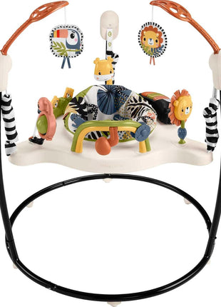 Fisher-Price Baby Bouncer Colorful Corners Jumperoo Activity Center with Music Lights Sounds & Developmental Toys