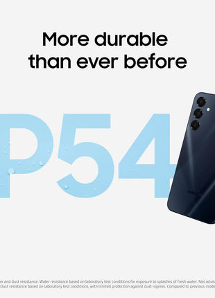 Samsung Galaxy A16 5G A Series, Unlocked Android Smartphone, Large AMOLED Display, Durable Design, Super Fast Charging, Expandable Storage, 5G Connectivity, US Version, 2025, Blue Black