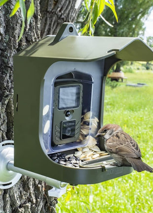 TECHNAXX Full HD Birdcam TX-165, 8 Mpixels, Black/Green