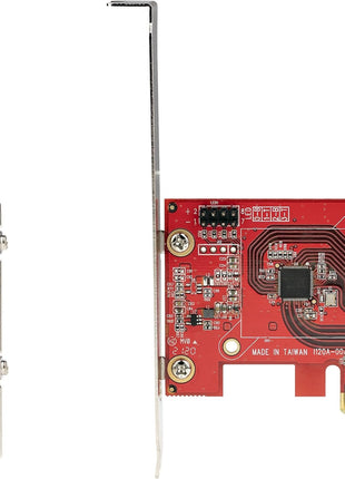 StarTech.com SATA PCIe Card - 4 Port PCIe Expansion Card - 6Gbps - Low/Full Profile - ASM1164 Non-Raid - PCI Express to SATA Converter, TAA (4P6G-PCIE-SATA-CARD)