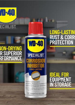 WD-40 Specialist Corrosion Inhibitor, Long-Lasting Anti-Rust Spray, 6.5 OZ