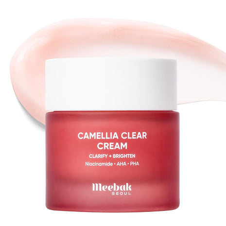 Meebak Camellia Cream, Daily Exfoliating Pore Cream, Night Cream