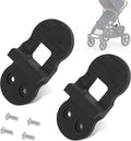 Replacement Closing Latch for UppaBaby Vista V1 & V2 2015+,Secures Stroller in Closed Position,Hinge Latch Compatible with UpperBaby Vista V1 & V2 Strollers,(Black) 2-Pack Includes 4 Screws