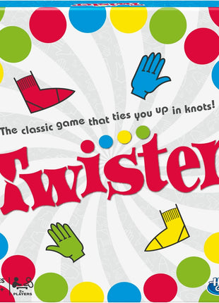 Hasbro Twister Party Classic Board Game for 2 or More Players,Indoor and Outdoor Game for Kids 6 and Up,Packaging May Vary