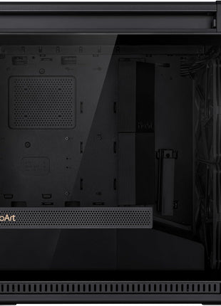 ASUS ProArt PA602 E-ATX PC Case 420mm Radiator Support, Dual 200mm Built-in Fans, Front Panel IR dust Indicator, Power Lock, Tool-Less PCIe mounting & GPU Holder, Front 20Gbps USB-C, 2 Year Warranty