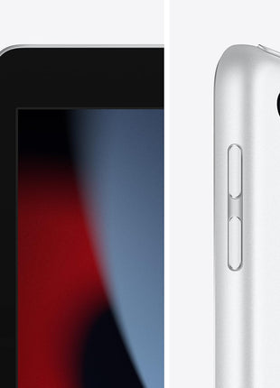 Apple iPad (9th Generation): with A13 Bionic chip, 10.2-inch Retina Display, 64GB, Wi-Fi, 12MP front/8MP Back Camera, Touch ID, All-Day Battery Life  - Silver