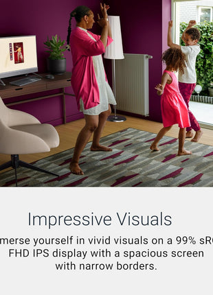 Dell 23.8" All-in-One Desktop, FHD, Intel Core 3 100U, Windows 11 Home | Intel Graphics, 512GB SSD, 8GB, Wi‐Fi 6E, Bluetooth, Keyboard & Mouse, Dolby Atmos Speakers, EC24250