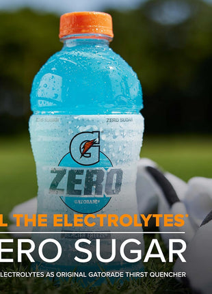 Gatorade G Zero Sports Drink, Glacier Freeze, Glacier Cherry, Berry Variety Pack, 12 Fl Oz (Pack of 18)