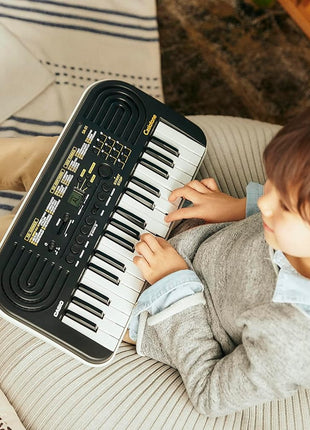 Casio Casiotone SA-51 – 32-Key Compact Digital Keyboard | Portable Electronic Piano with 100 Tones, 50 Rhythms & Built-In Songs | Battery Powered