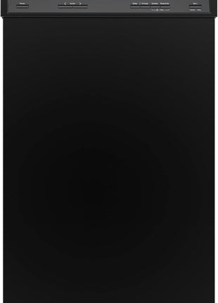 Honeywell 18 Inch Dishwasher with 8 Place settings, 6 Washing Programs, Stainless Steel Tub, UL/Energy Star- Black