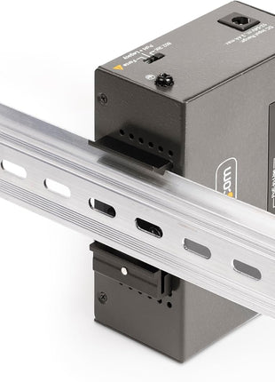 StarTech.com 4-Port Multi-Gigabit PoE++ Injector, 5/2.5/1G Ethernet (NBASE-T), PoE/PoE+/PoE++, Wall/DIN Rail Mountable, TAA