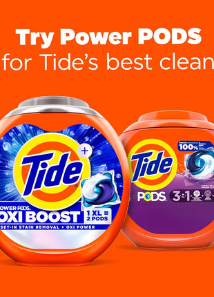Tide PODS laundry detergent pacs, 3-in-1 Stain Remover, Odor Fighter, Color Protector, 112 Count, HE compatible, Spring Meadow Scent