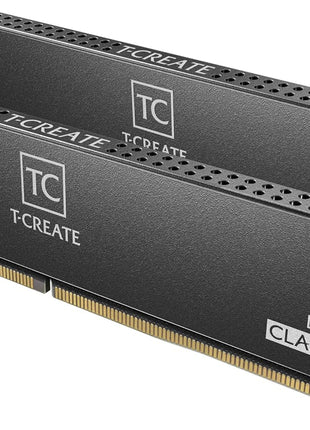 TEAMGROUP T-Create Expert Overclocking 10L DDR5 32GB Kit (2 x 16GB) 6000MHz (PC5-48000) CL38-46-46-76 Intel XMP 3.0 & AMD Expo Compatible Desktop Memory Module Ram Black - CTCED532G6000HC38GDC01