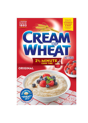 Cream of Wheat Original Stove Top Hot Cereal, 2 1/2 Minute Cook Time, 28 Ounce