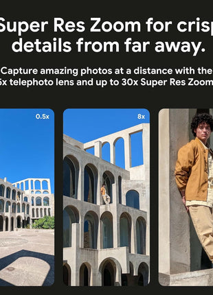 Google Pixel 7 Pro - 5G Android Phone - Unlocked Smartphone with Telephoto/Wide Angle Lens, and 24-Hour Battery - 128GB - Obsidian