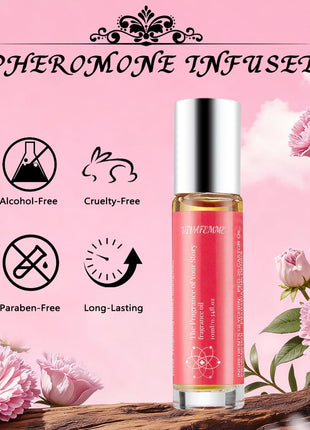Pheromones Perfumes for Women, Long Lasting Roll On Perfume Oil, Travel Size to Amplify Your Charm and Boost Social Interactions, Attract Men with Our Premium Cologne Perfume Oil