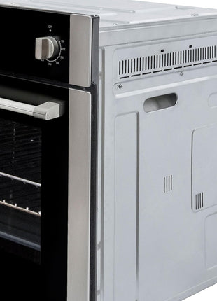Magic Chef 24-Inch Built-In Electric Wall Oven, Stainless Steel, 2.2 Cu Ft | 24-In. Electric Wall Oven, Convection, Stainless Steel