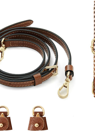 Crossbody Strap Compatible for Longchamp LP Xtra XS Pouch, Conversion Kit,GOLD Hardware