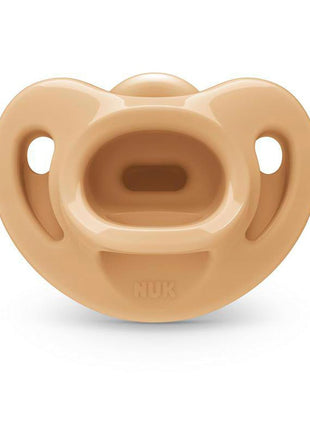 NUK Timeless Comfy Pacifier | 100% Silicone, One-Piece Design | BPA-Free, Gentle on Baby's Skin | 5-Pack, for 0-6M
