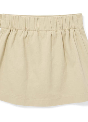 The Children's Place Baby Girls and Toddler Girls Pleated Skort, Sandy, 5T