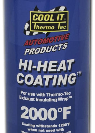 Thermo-Tec 12002 Aluminum High Heat Wrap Coating, 11 oz.