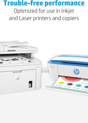 HP Printer Paper | 8.5 x 11 Paper | Copy &Print 20 lb | 1 Ream Case - 500 Sheets| 92 Bright | Made in USA - FSC Certified | 200060