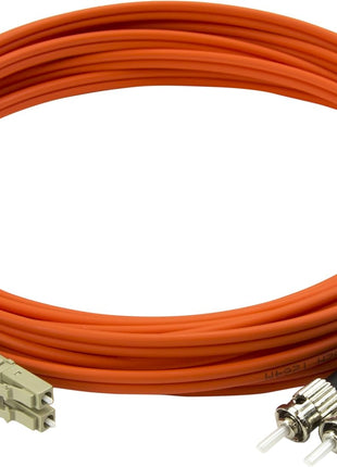 StarTech.com 5m Fiber Optic Cable - Multimode Duplex 50/125 - LSZH Fiber Jumper Cord - LC/ST