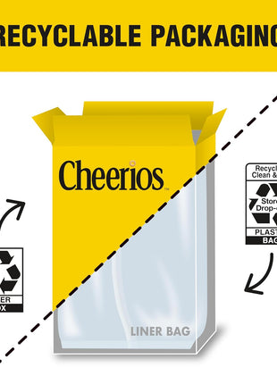 Fruity Cheerios, Heart Healthy Gluten Free Breakfast Cereal, Made with Whole Grain Oats, Family Size, 18.4 oz