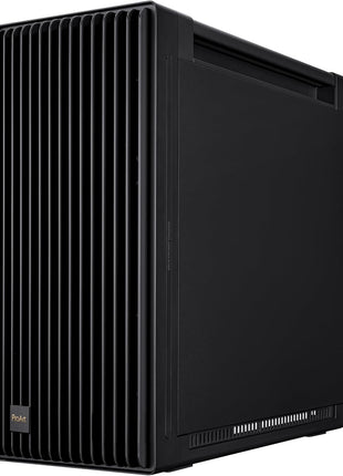 ASUS ProArt PA602 E-ATX PC Case 420mm Radiator Support, Dual 200mm Built-in Fans, Front Panel IR dust Indicator, Power Lock, Tool-Less PCIe mounting & GPU Holder, Front 20Gbps USB-C, 2 Year Warranty