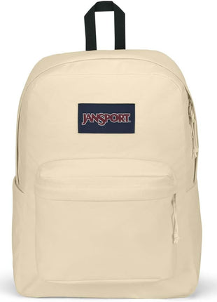 JanSport SuperBreak Plus Backpack with Padded 15-inch Laptop Sleeve and Integrated Bottle Pocket - Spacious and Durable Daypack for Work and Travel - Black