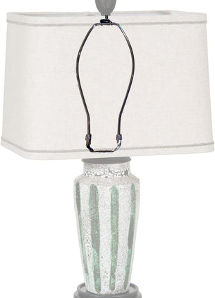 B&P Lamp® Tiny 4 Inch Lamp Shade Harp Holder for Table and Floor Lamps, Antique Brass Finish
