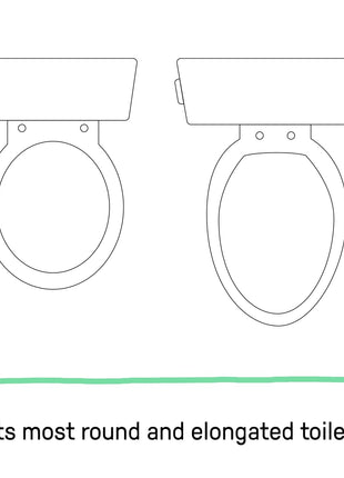 Ingenuity: ity by Ingenuity Flip & Sit Potty Seat (White) – Easy to Set Up & Remove Potty Training Seat That Attaches to Adult Toilet Seat