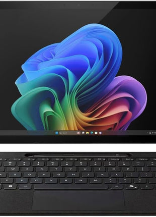 Microsoft Surface Pro 2-in-1 Laptop/Tablet (2024), 13 inch OLED Touchscreen Display, 16GB RAM, 512GB Storage | Windows 11 Copilot+ PC, Snapdragon X Elite (12 Core), Black