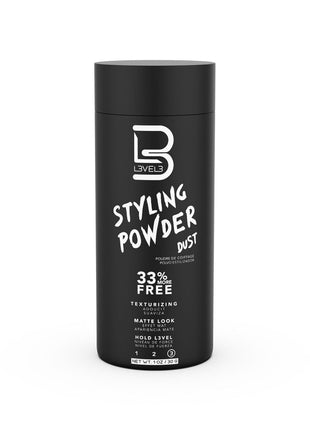 L3 Level 3 Styling Powder - Natural Look Mens Powder - Easy to Apply with No Oil or Greasy Residue (Small - 30 Grams)