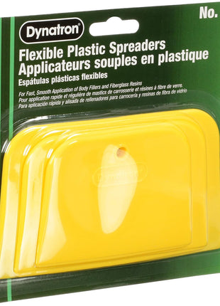 3M Dynatron, 358, 1 Pack of 3 Spreaders, 4 inch, 5 inch and 6 inch, Used for Spreading of Fillers, Caulks, Glazes and Putties