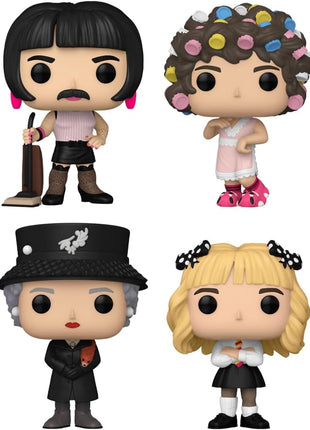Funko POP! Rocks: Queen - Freddie Mercury - I Want to Break Free (4 Pack) | Official Merch - Collectable Vinyl Figurine for Shelf Display - Birthday Gift Idea for Fans and Collectors