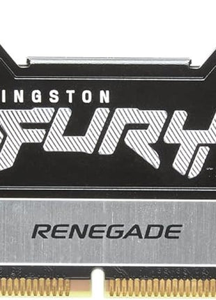 Kingston FURY Renegade DDR5 Zilber/White XMP 32GB (2x16GB) 8000MT/s CL38 DIMM Gaming Desktop Memory Set of 2 - KF580C38RWK2-32