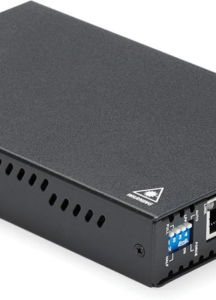 StarTech.com Singlemode (SM) LC Fiber Media Converter for 1Gbe Network - 20km - Gigabit Ethernet - 1310nm - with SFP Transceiver, TAA (ET91000SM20)