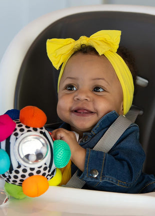 Sassy Developmental Bumpy Ball, Easy to Grasp Bumps Help Develop Motor Skills, Ages 6+ Months