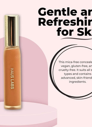 Haus Labs Triclone Skin Tech Hydrating + De-puffing Concealer with Fermented Arnica - 40 Medium Deep Golden