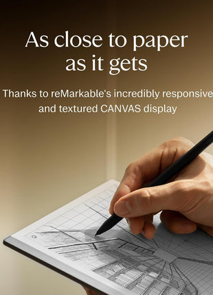 reMarkable 2 with Marker Plus | 10.3" paper tablet with black and white display, e ink digital notebook for better thinking, writing, and reading
