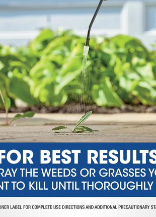 Roundup Weed and Grass Killer4 with Pump 'N Go 2 Sprayer, Use in and Around Flower Beds, Trees & More, 1.33 gal.