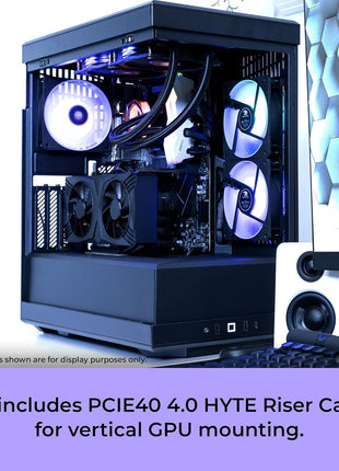 iBUYPOWER Y40 PRO Black Gaming PC Desktop Computer AMD Ryzen 9 7900X CPU, NVIDIA GeForce RTX 5070Ti 16GB GPU, 32GB DDR5 RGB 5200MHz RAM, 2TB NVMe SSD, Windows 11 Home, Keyboard, Mouse - Y40BA9N57T01